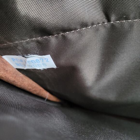 ORVIS Bullhide Brown Thick Leather Bag Vintage Portfolio Briefcase Weekend - Picture 12 of 15